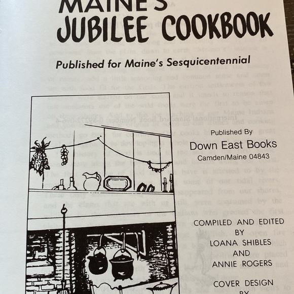 Vtg Maine Cookbook - Picture 2 of 3